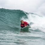 Sam Bloom surfing Photo: Sean Evans