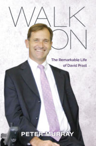 Walk on book cover with David Prast smiling on front